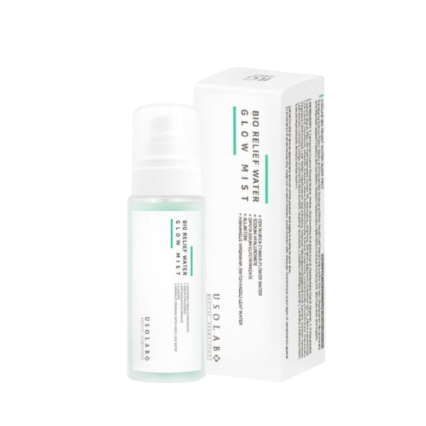 Usolab Bio Relief Water Glow Mist Успокаивающий, освежающий и увлажняющий тонер-спрей
