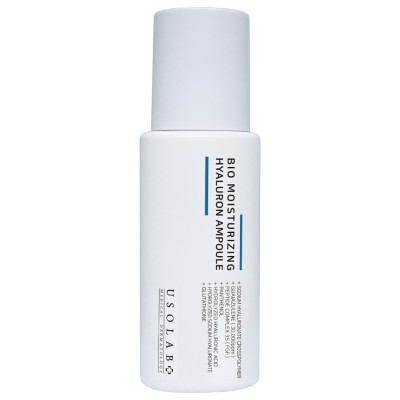Usolab Bio Moisturizing Hyaluron Ampoule Зволожуюча, заспокійлива та омолоджуюча сироватка