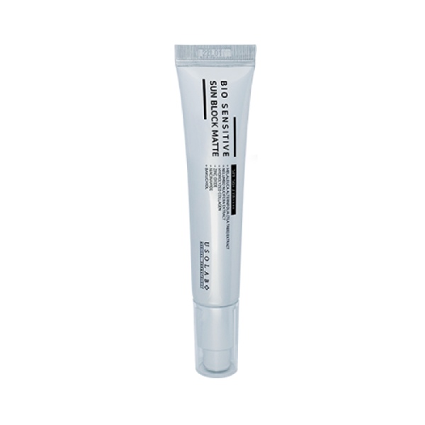 Usolab Bio Sensitive Sun Block Matte SPF 50+ Омолоджуючий, заспокійливий та матуючий сонцезахисний крем