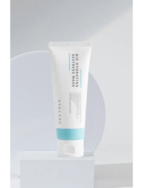 Usolab Bio Hydrating Destress Mask Восстанавливающая, увлажняющая и противоотечная маска