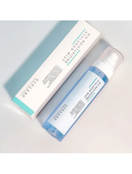 Usolab Bio Moisturizing Hyaluron Mist Зволожуючий, заспокійливий та омолоджуючий тонер-спрей