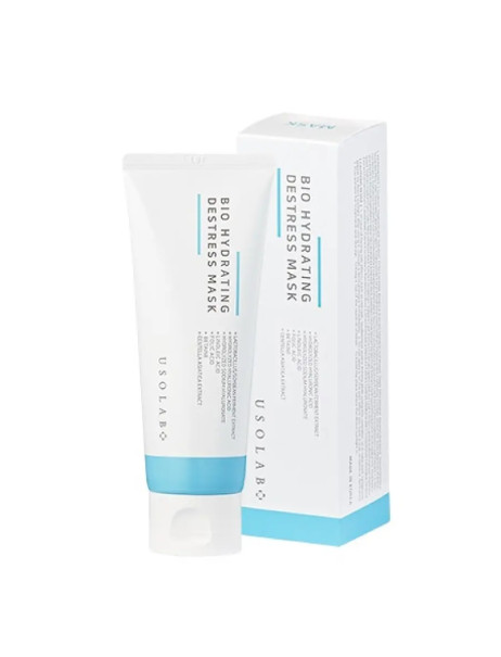 Usolab Bio Hydrating Destress Mask Восстанавливающая, увлажняющая и противоотечная маска