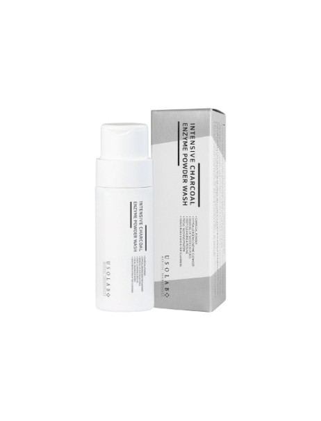 Usolab Intensive Charcoal Enzyme Powder Wash Ензимна пудра для жирної та проблемної шкіри