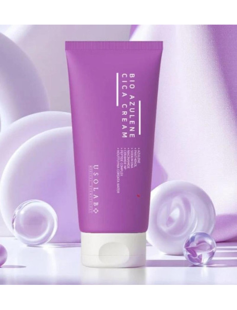 Usolab Bio Azulene Cica Cream Успокаивающий и восстанавливающий ламелярный крем
