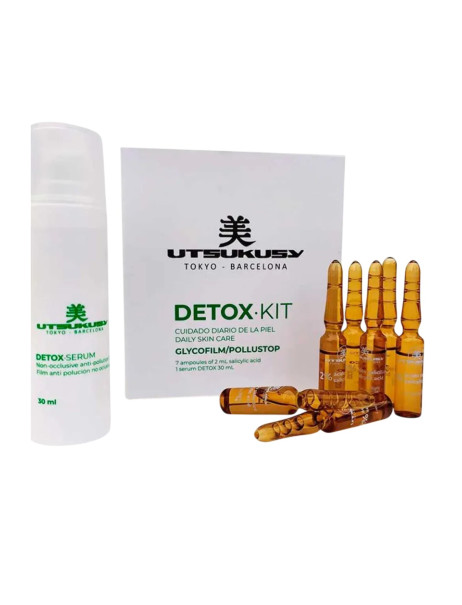 Utsukusy Detox Set Детокс набір для відновлення та сяяння шкіри