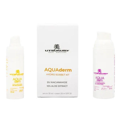 Utsukusy Aqua Derm Set Увлажняющий набор