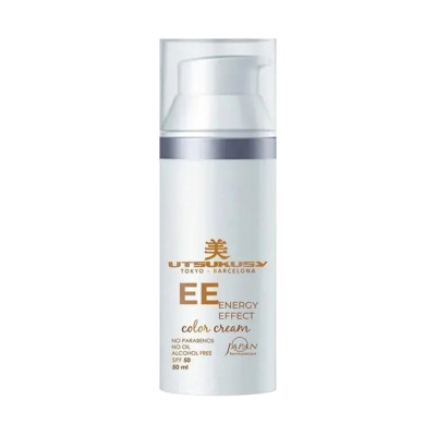 Utsukusy Energy Effect Cream SPF 50 Крем-тон енергетичний ефект