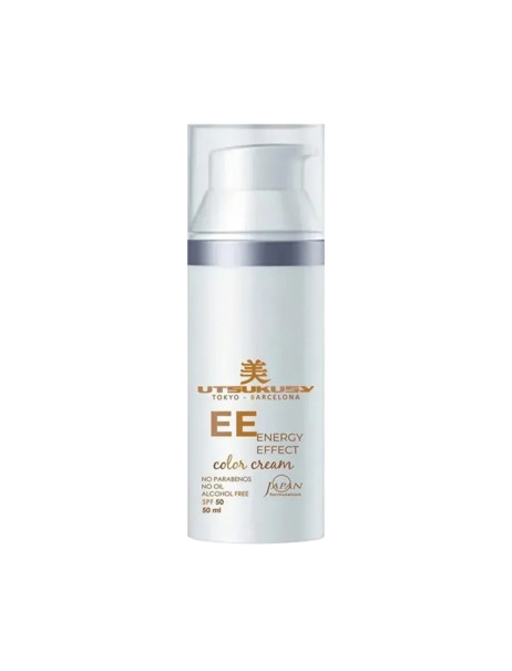 Utsukusy Energy Effect Cream SPF 50 Крем-тон енергетичний ефект