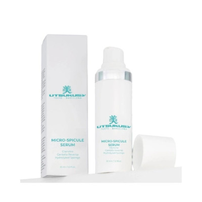 Utsukusy Micro Spicule Serum Сироватка зі спікулами, екзосомами ресвератролу та пептидами