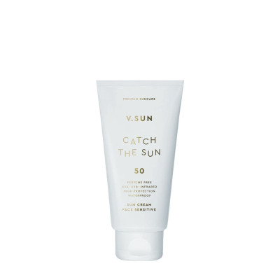 V. Sun Sun Cream Face Sensitive SPF50 Perfume Free Солнцезащитный крем для лица