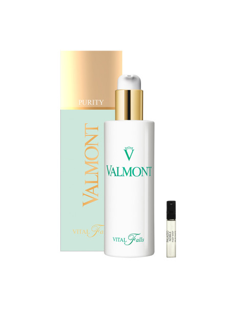 Valmont Vital Falls & Fizzy Mint Sample Тонізуючий лосьйон + пробник туалетної води