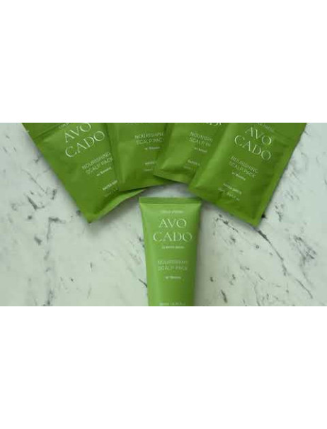 Rated Green Cold Press Avocado Nourishing Scalp Pack Поживна маска для зневодненої, сухої шкіри голови та волосся