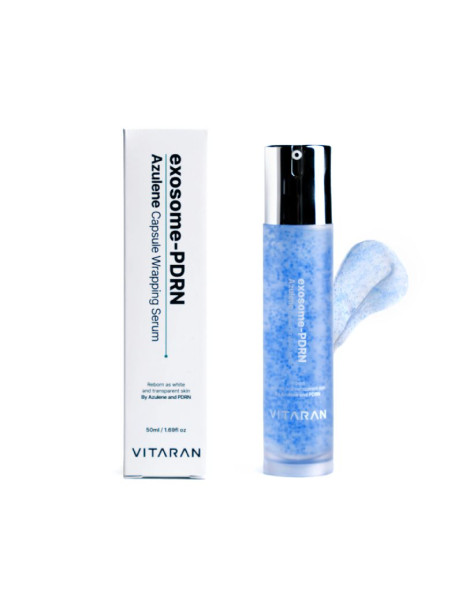 VITARAN Exosome-PDRN Azulene Capsule Wrapping Serum Успокаивающая сыворотка с антиоксидантным эффектом