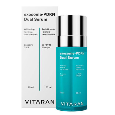 VITARAN Exosome-PDRN Dual Serum Подвійна сироватка для інтенсивного зволоження та регенерації