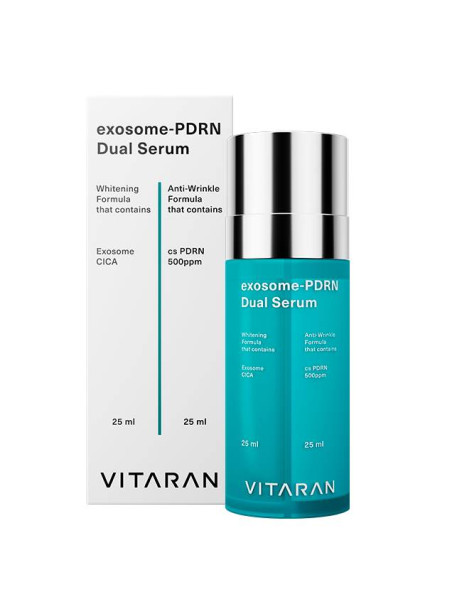 VITARAN Exosome-PDRN Dual Serum Подвійна сироватка для інтенсивного зволоження та регенерації
