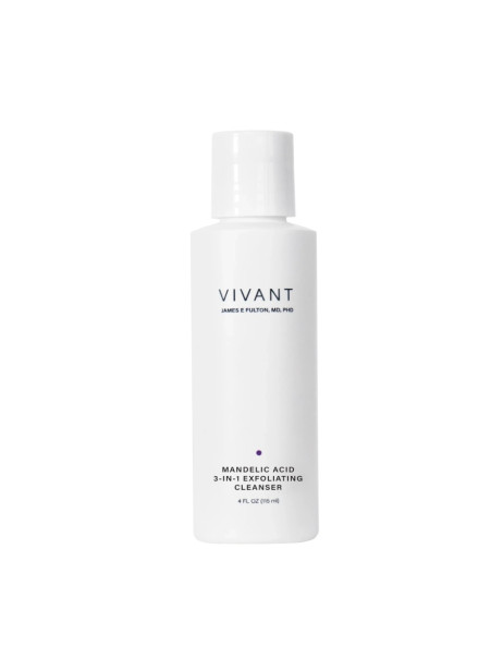 Vivant Skin Care Mandelic Acid 3-in-1 Exfoliating Cleanser Отшелушивающее очищающее средство с миндальной кислотой