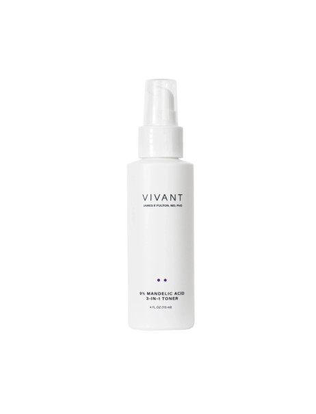 Vivant Skin Care 9% Mandelic Acid 3-in-1 Toner Тонізуючий засіб 3-в-1 з 9% мигдальної кислотою