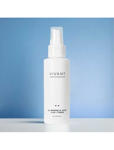 Vivant Skin Care 3% Mandelic Acid 3-in-1 Toner Тоник с 3% миндальной кислотой