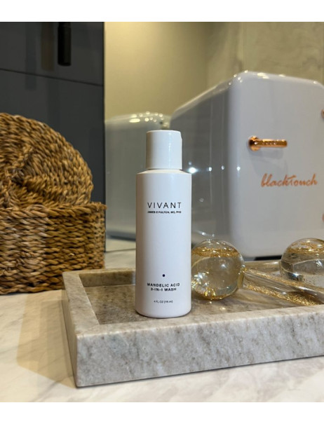 Vivant Skin Care Mandelic Acid 3-in-1 Wash Средство для умывания с миндальной кислотой