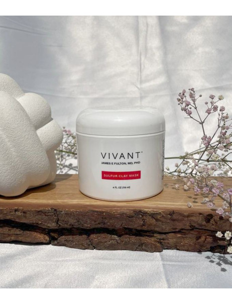 Vivant Skin Care Sulfur Clay Mask Глиняная маска с серой