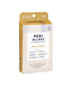 Voesh Pedi In A Box Ultimate 6 Step Milk & Honey Набор для педикюра 