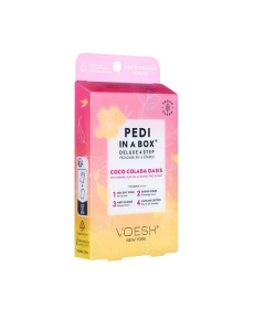 Voesh Pedi In A Box Deluxe 4 Step Coco Colada Oasis Набор для педикюра делюкс 