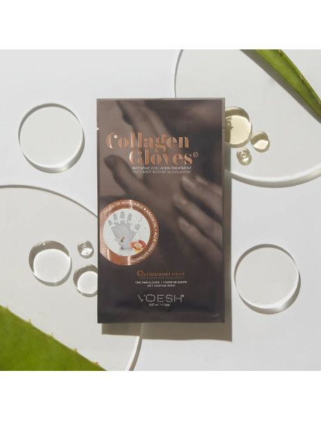 Voesh Collagen Gloves with Argan Oil & Floral Extracts Колагенові рукавички з аргановою олією