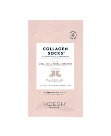 Voesh Collagen Socks Argan Oil & Floral Extracts Коллагеновые носки с аргановым маслом и цветочными экстрактами - Написать отзыв