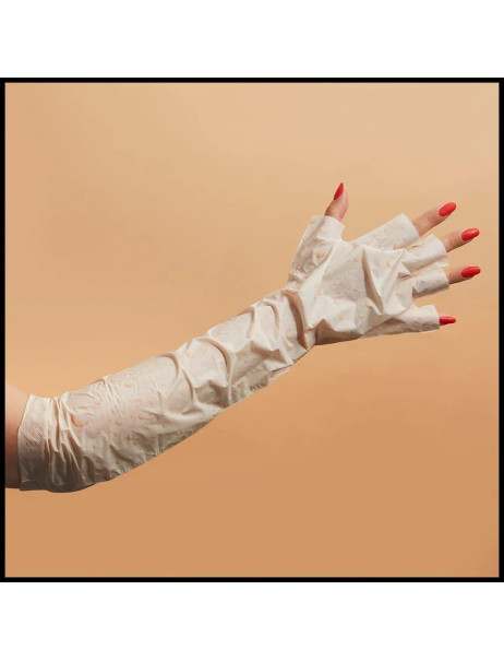 Voesh Youth Therapy Elbow High Gloves Intensive Collagen Treatment Рукавички для догляду за руками 