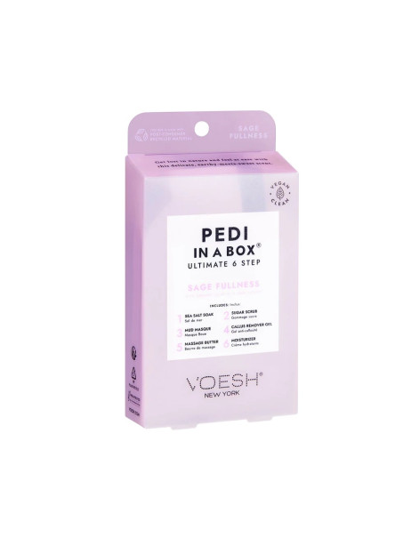 Voesh Pedi In A Box Ultimate 6 Step Sage Fullness Набор для педикюра 