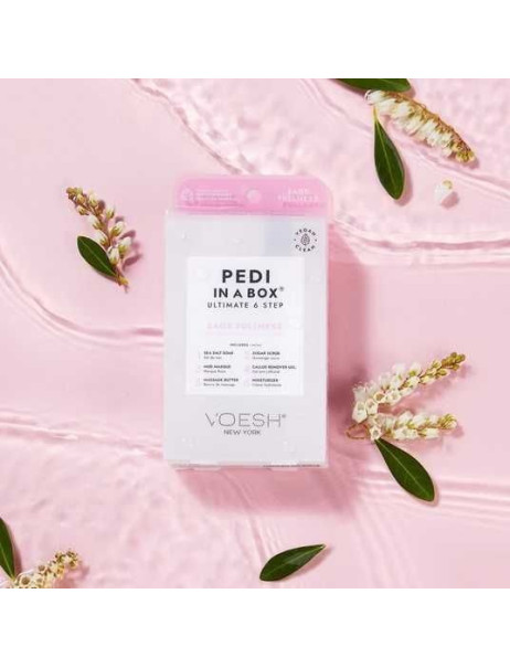 Voesh Pedi In A Box Ultimate 6 Step Sage Fullness Набор для педикюра 