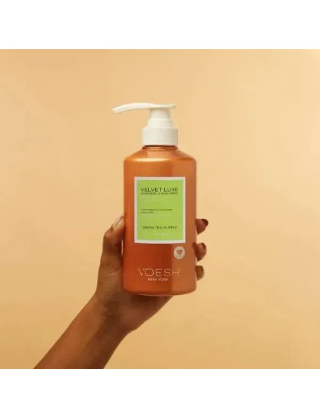 Voesh Velvet Luxe Vegan Body & Hand Creme Green Tea Supple Крем для тіла та рук 