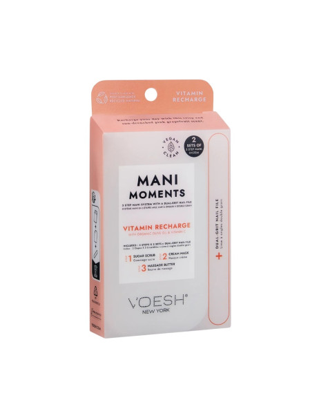 Voesh Mani Moments Duo Vitamin Recharge СПА-догляд для нігтів та шкіри рук 