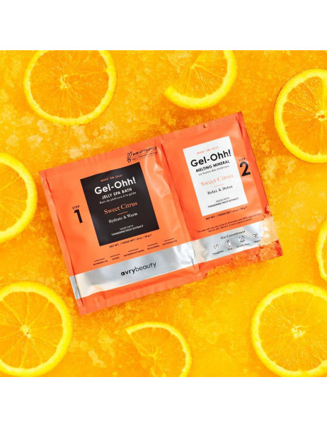 Voesh AvryBeauty Gel-Ohh! Jelly Spa Bath Sweet Citrus Спа набор желейная ванна 