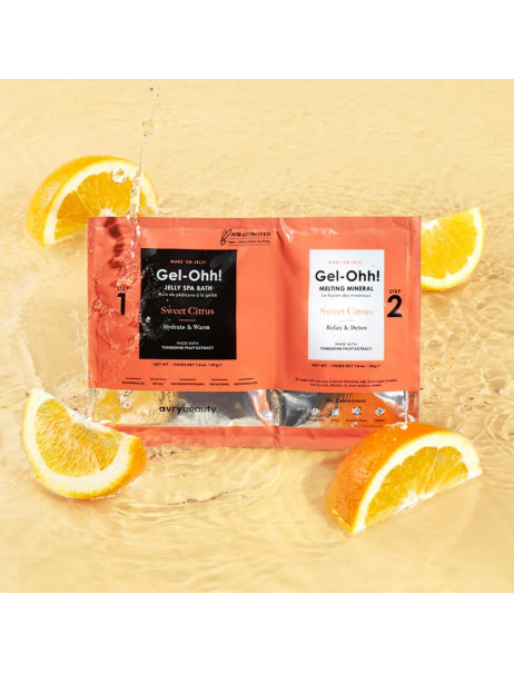 Voesh AvryBeauty Gel-Ohh! Jelly Spa Bath Sweet Citrus Спа набор желейная ванна 