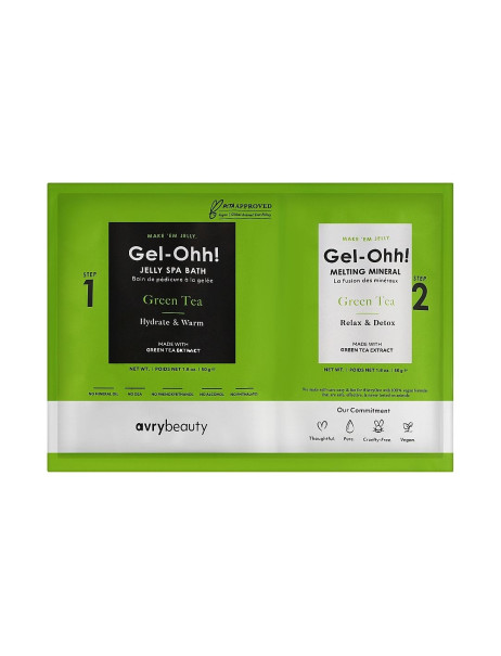 Voesh AvryBeauty Gel-Ohh! Jelly Spa Bath Green Tea Спа набор желейная ванна 