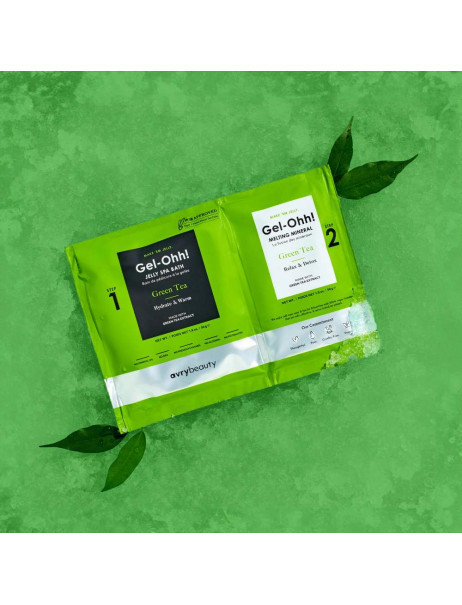 Voesh AvryBeauty Gel-Ohh! Jelly Spa Bath Green Tea Спа набор желейная ванна 