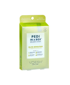 Voesh Pedi In A Box Deluxe 4 Step Olive Sensation Набор для педикюра делюкс 
