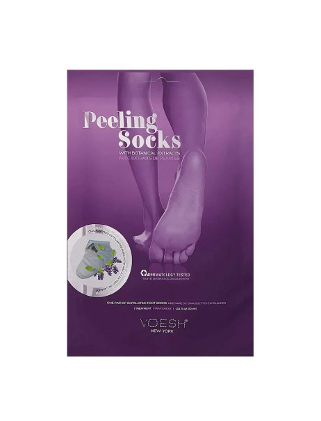 Voesh Peeling Socks with Plant-based AHA + 17 Botanical Extracts Носки-пилинги c AHA +17 растительных экстрактов