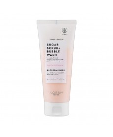 Voesh Sugar Scrub & Bubble Wash For Scalp and Body Blossom Bliss Сахарный скраб для кожи головы и тела 