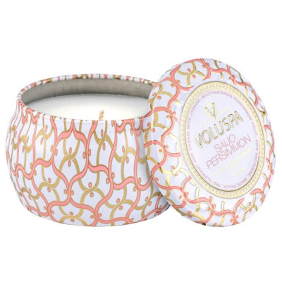 Voluspa Maison Blanc Saijo Persimmon Petite Tin Candle Ароматична свічка
