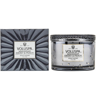 Voluspa Vermeil Corta Maison Candle Makassar Ebony & Peach Ароматическая свеча