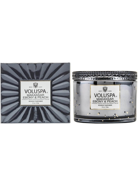 Voluspa Vermeil Corta Maison Candle Makassar Ebony & Peach Ароматична свічка