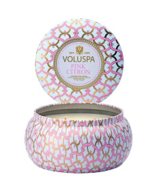 Voluspa Maison Blanc Pink Citron 2 Wick Maison Tin Candle Ароматическая свеча - Написать отзыв