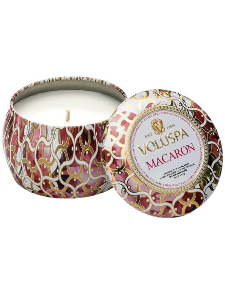 Voluspa Maison Blanc Macaron Petite Tin Candle Ароматична свічка