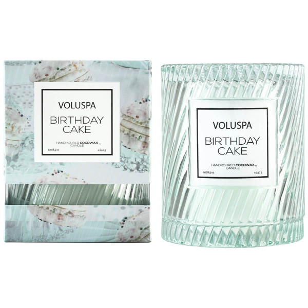 Voluspa Cloche Candle Birthday Cake Ароматична свічка