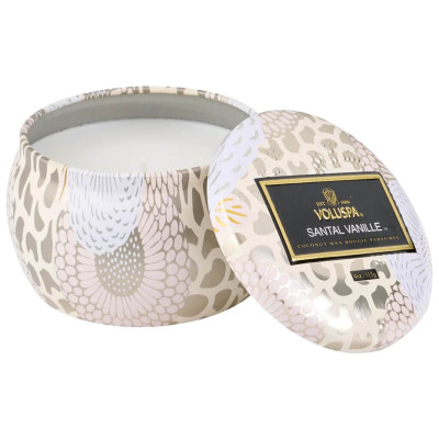 Voluspa Japonica Santal Vanille Petite Tin Candle Ароматична свічка