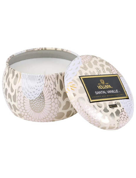Voluspa Japonica Santal Vanille Petite Tin Candle Ароматична свічка