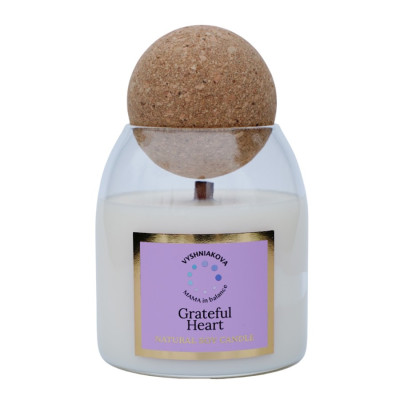 Vyshniakova Scented Сandle Grateful Heart Аромасвечка "Благодарное сердце"
