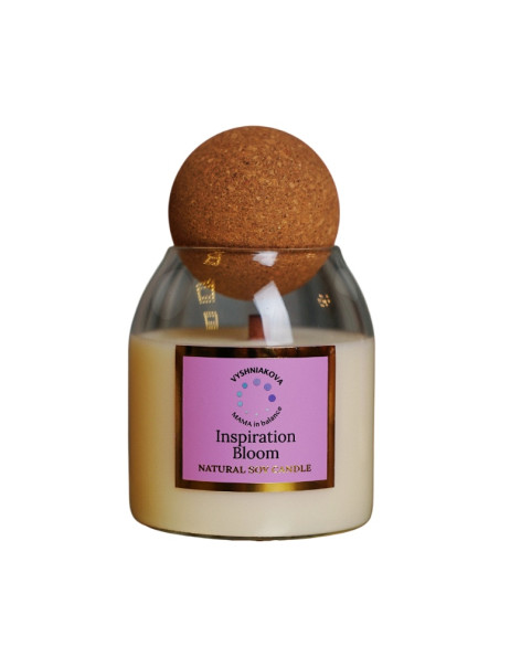 Vyshniakova Scented Сandle Insipiration Bloom Аромасвечка 
